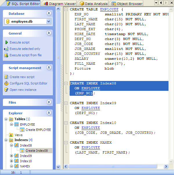 Script Explorer