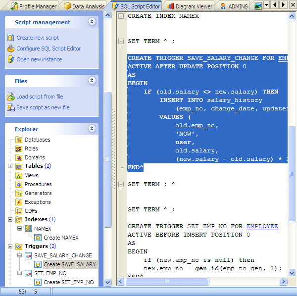 Script Explorer