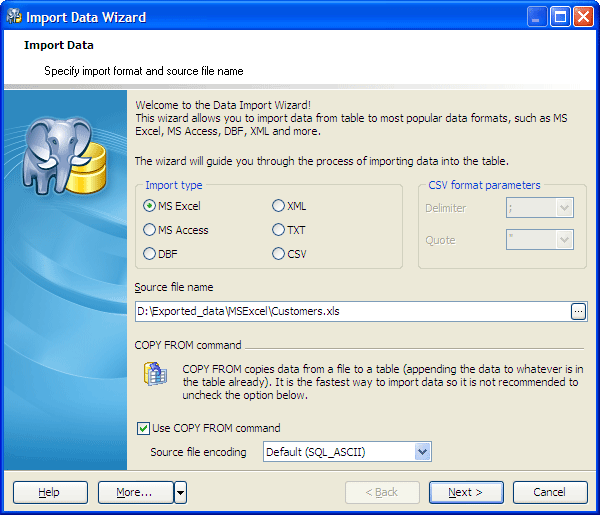Import Data