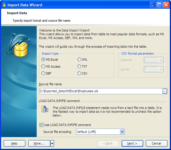 Import Data