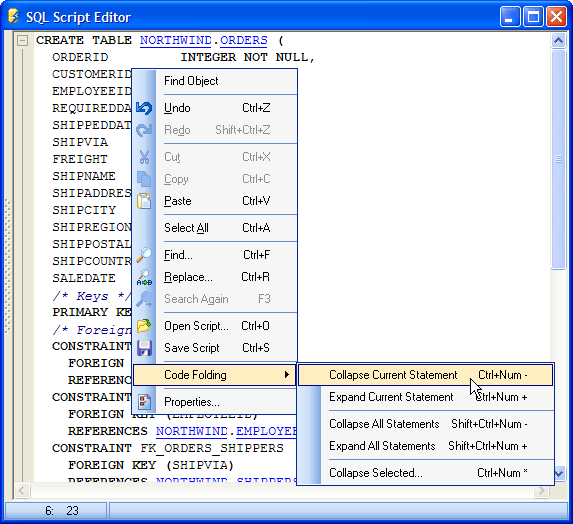 Code Folding