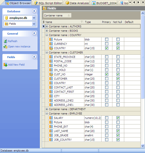 Object Browser