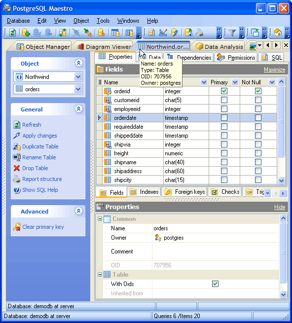 Tabbed MDI Interface