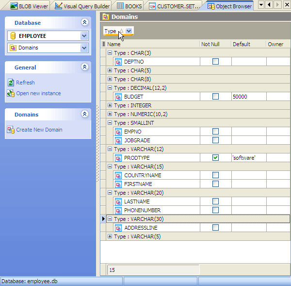 Object Browser
