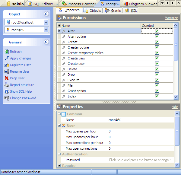 User Editor