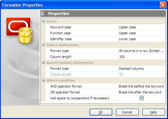 SQL Formatter