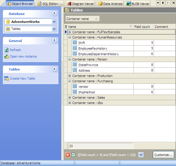 Object Browser