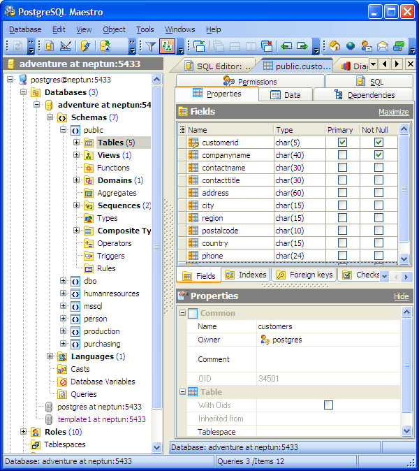 Tabbed MDI Interface