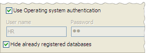 Use OS authentication
