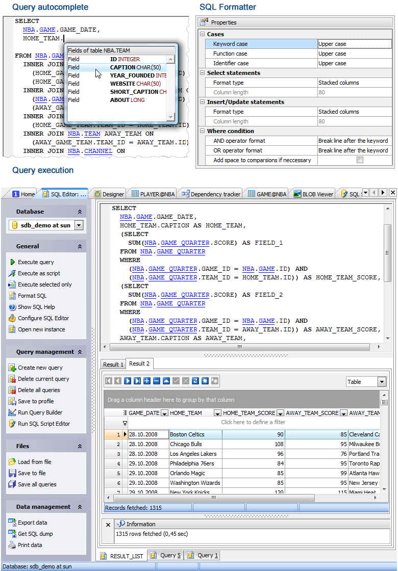 SQL Editor