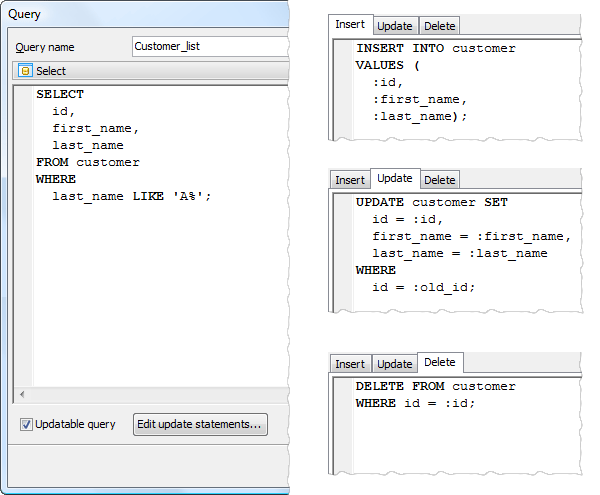 Custom SQL Queries