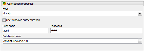 Connecting to database