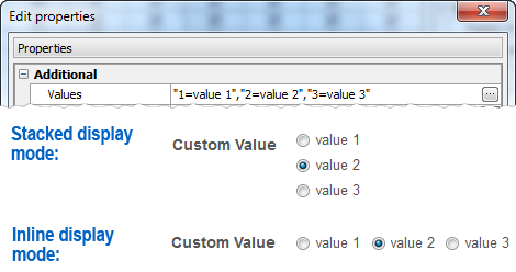 Radio button php deals