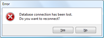 Disconnect notification