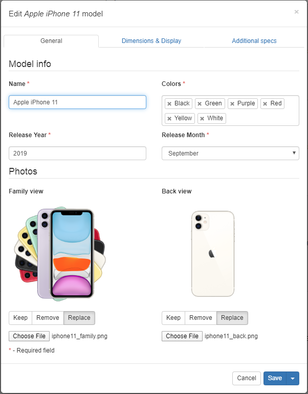 Tabbed Forms