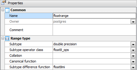 Create Range Type Wizard