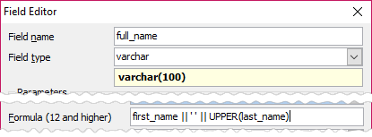 Managing generated columns