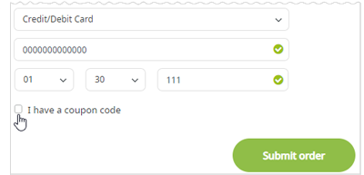 Your cart without discount